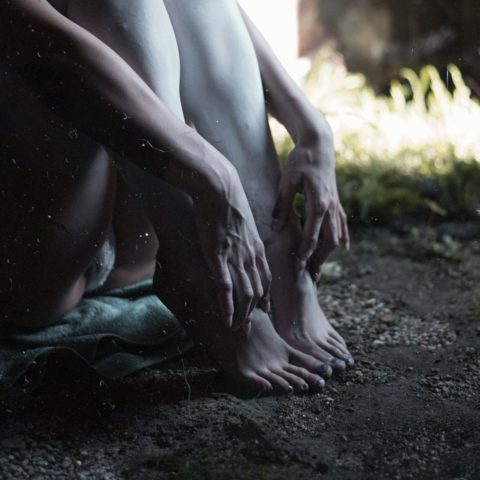 Artwork where there's a girl sitting. Detail on hands and feet. Dark Aesthetic Photography. xConfessions is a Project by Erika Lust. The idea is simple but powerful. They shoot explicit short films based on the best anonymous confessions are uploaded on the site by its users. It's an erotic, inclusive porn site, and even more. Every Confession come with a descriptive Artwork. And that's why I am a contributor since 2019